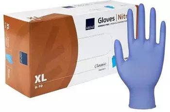Abena Abena Nitril U.Hands.Classic unste.pu.frei XL blau