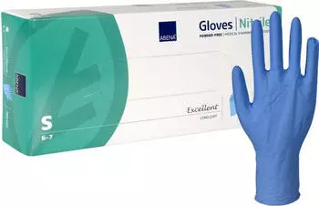 Abena Nitril Handschuhe x-Lang puderfrei S 100 St