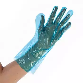 Hygostar Softline LDPE-Handschuhe VE 5000 St&uuml;ck blau