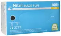 Medi-Inn Nitril Black Plus Einmalhandschuhe, schwarz, puderfrei, Gr. S 1000 St
