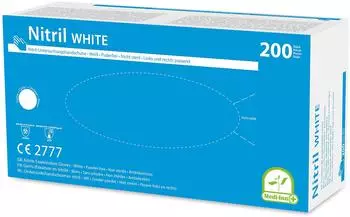 Medi-Inn Nitril white Einmalhandschuhe Big Box 200 St&uuml;ck XL / 1000 St&uuml;ck