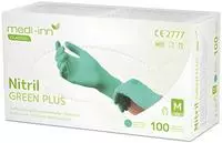 Medi-Inn Nitril Green Plus Einmalhandschuhe puderfrei, Gr. M 1000 St
