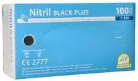 Medi-Inn Nitril Black Plus Einmalhandschuhe, schwarz, puderfrei, Gr. M 1000 St