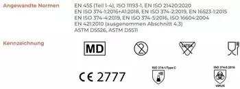 Medi-Inn Green Nitril Einmalhandschuhe gr&uuml;n biologisch abbaubar S / 10 x 100 = 1000 St&uuml;ck