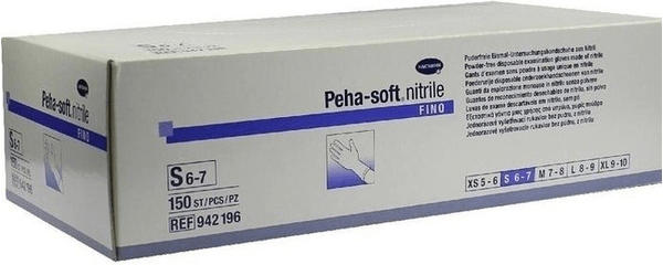 Hartmann Peha Soft Nitrile Fino unsteril puderfrei Gr. S (150 Stk.)