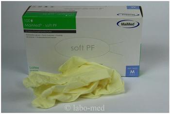 MaiMed Soft Latex-Untersuchungshandschuhe puderfrei Gr. M (100 Stk.)