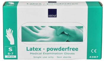 Abena Latex-Handschuhe puderfrei Gr. S (100 Stk.)