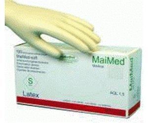 MaiMed Soft Latex-Untersuchungshandschuhe puderfrei Gr. XL (100 Stk.)