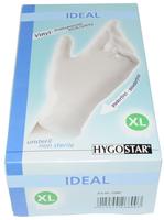 Hygostar 2680, HYGOSTAR unisex Einmalhandschuhe IDEAL transparent Gr&ouml;&szlig;e XL...