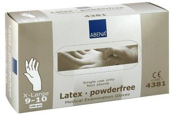 Abena Latex-Handschuhe puderfrei Gr. XL (100 Stk.)