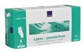 Abena Hospicare Latex-Handschuhe puderfrei Dop. Chlor. Gr. S (10 x 100 Stk.)