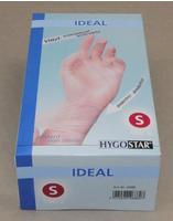 Hygostar 2686, HYGOSTAR unisex Einmalhandschuhe IDEAL transparent Gr&ouml;&szlig;e S 100 St.