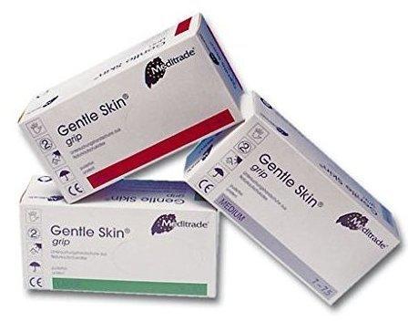 Rösner-Mautby Gentle Skin Grip Latex-Handschuhe puderfrei Gr. S (100 Stk.)