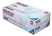 Latexhandschuhe Ampri Eco-Plus XL puderfreie Latexhandschuhe 100 St&uuml;ck/Box, EN...
