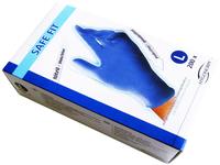 Nitril-Handschuh Safe Fit puderfrei L 24cm blau VE=200 St&uuml;ck