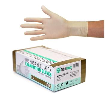 SF Medical Products Latexhandschuhe Gr. L (10 x 100 Stk.)