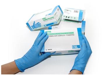 SF Medical Products Nitrilhandschuhe blau Gr. XL (10 x 100 Stk.)