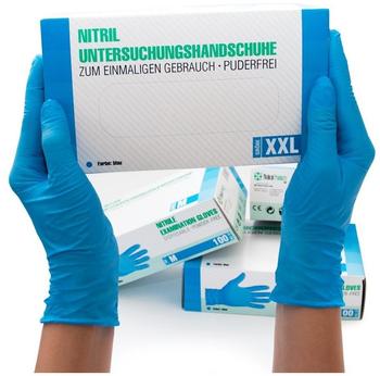 SF Medical Products Nitrilhandschuhe blau Gr. XXL (90 Stk.)