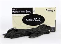 MaiMed Nitril Black Einmalhandschuhe Gr&ouml;&szlig;e XL 100 St