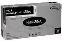 MaiMed Nitril Black Einmalhandschuhe Gr&ouml;&szlig;e L 100 St
