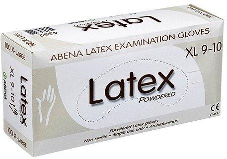 Abena Latex-Handschuhe gepudert Gr. XL (100 Stk.)