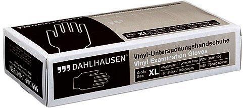 Dahlhausen Vinyl Handschuh ungepudert Gr. XL (100 Stk.)