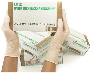 SF Medical Products Latexhandschuhe Gr. XL (10 x 100 Stk.)