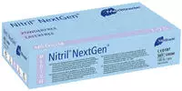 Meditrade Nitril NextGen Untersuchungshandschuhe blau Gr. M 100 P