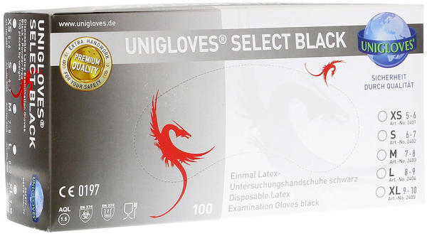 Serimed Select Latex Black Gr. M (100 Stk.)