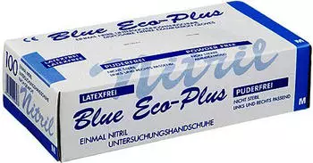 Param Handschuhe Einmal Nitril Blau mittel (100 Stk.)