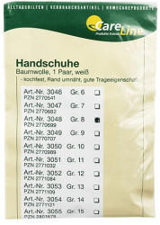 CareLine Handschuhe Baumwolle Gr.8 (2 Stk.)