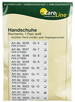 CareLine Handschuhe Baumwolle Gr.14 (2 Stk.)