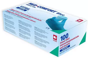 Ampri Med Comfort Classic Line blue Vitril puderfrei Gr. XL (100 Stk.)