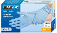 Hygostar 2705, HYGOSTAR unisex Einmalhandschuhe SAFE LIGHT blau Gr&ouml;&szlig;e M 100 St.