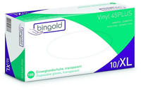 Bingold Vinyl PF Handschuhe puderfrei XL 100 St