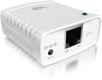 CSL LAN 10/100Mbit LRP Print Server USB zu RJ45 (304896)