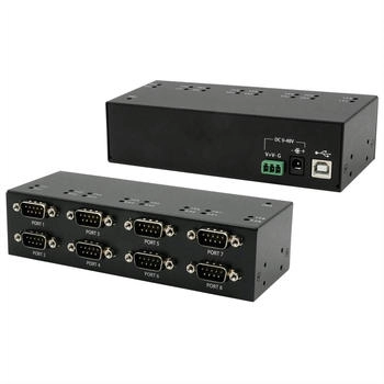 Exsys GmbH USB 2.0 zu 8S-232 Metallgehäuse (EX-13078HM)