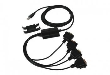 Exsys EX-1324 - USB 2.0 Konverter USB-A auf 4x RS-232 2,0 m