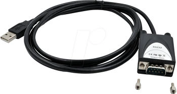 Exsys EX-13112IS - USB 2.0 Konverter A auf RS-232 ESD+Optical Isolation 1,8 m