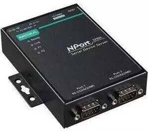 Moxa NPORT 5250A 2-Port RS-232422485 Geräteserver 0 bis 60C Betriebstemperatur