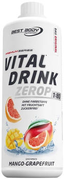 Best Body Nutrition Vital Drink Zerop 1000 ml Mango-Grapefruit