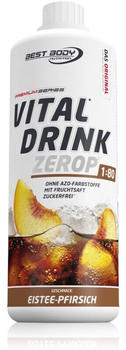 Best Body Nutrition Vital Drink Zerop 1000 ml Eistee Pfirsich