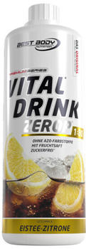 Best Body Nutrition Vital Drink Zerop 1000 ml Eistee Zitrone