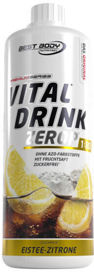 Best Body Nutrition Vital Drink Zerop 1000 ml Eistee Zitrone