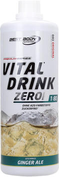 Best Body Nutrition Vital Drink Zerop 1000 ml Ginger Ale