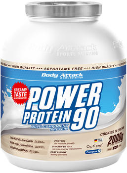 Body Attack Power Protein 90 2000g Blueberry-Yoghurt Cream