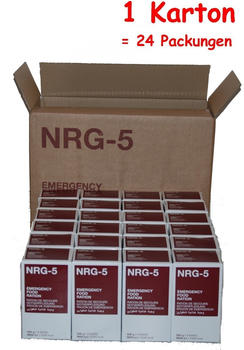 MSI Germany NRG-5 Notverpflegung (500g) 24 Packungen (1 Karton)