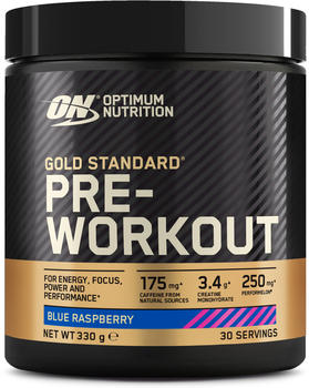 Optimum Nutrition Gold Standard Pre-Workout 330g Blue Raspberry