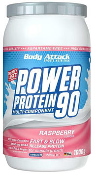 Body Attack Power Protein 90 1000g Raspberry