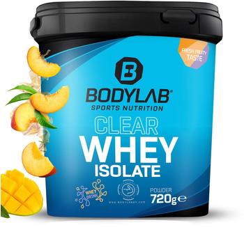 Bodylab Clear Whey Isolate (720g) Eistee Mango Pfirsich